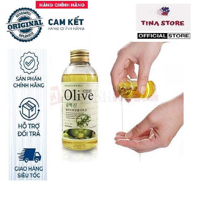 Dầu Massage Olive Nguyên Chất 160ml - Mẫu mới