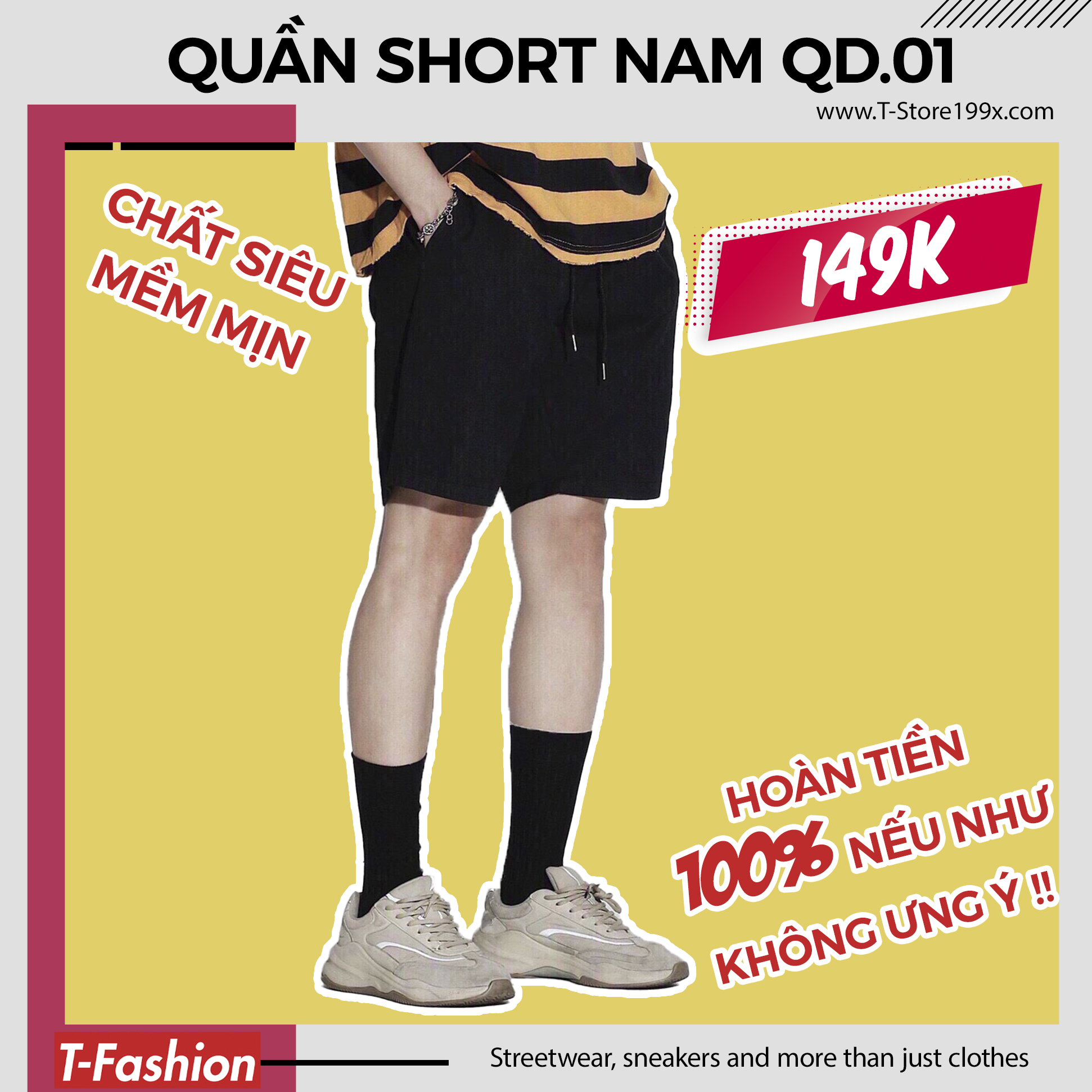 Quần Short Basic nỉ Unisex | Quần đùi nam basic | Quần Đùi Nam Đơn Giản Trời Ơi Rẻ Quá !!!