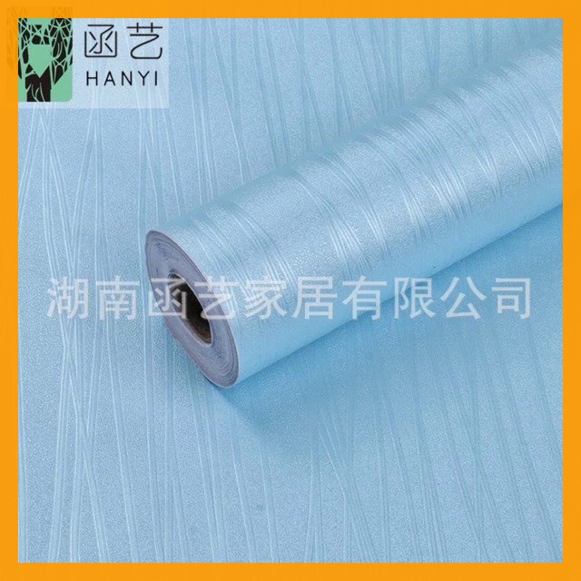 10m giấy dán tường sẵn keo hàn quốc vân sóng nổi 3D màu xanh 9911-4, decal trang trí tường, decor phòng ngủ.
