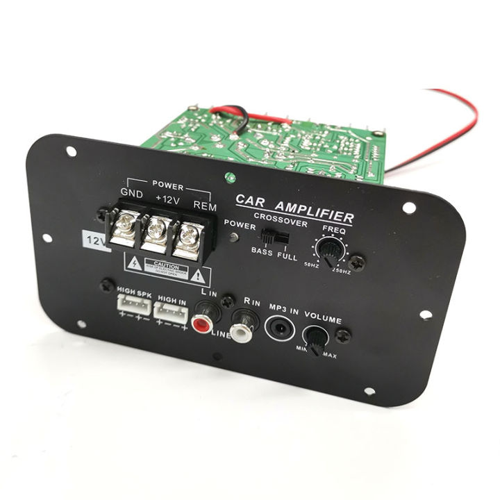 Mạch khuếch đại công suất 2 chế độ Trầm hoặc Nhạc có lời sử dụng nguồn 12V Công suất 500W