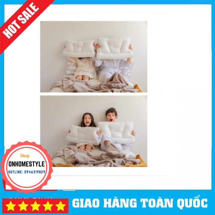 Gối cao su non - gối cao su non cho trẻ em milk pillow junior mềm mại và có độ đàn hồi cao