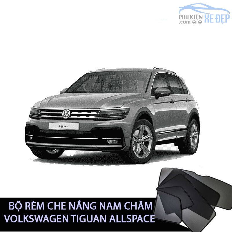 Rèm Che Nắng Ô Tô Nam Châm Volkswagen Tiguan Allspace