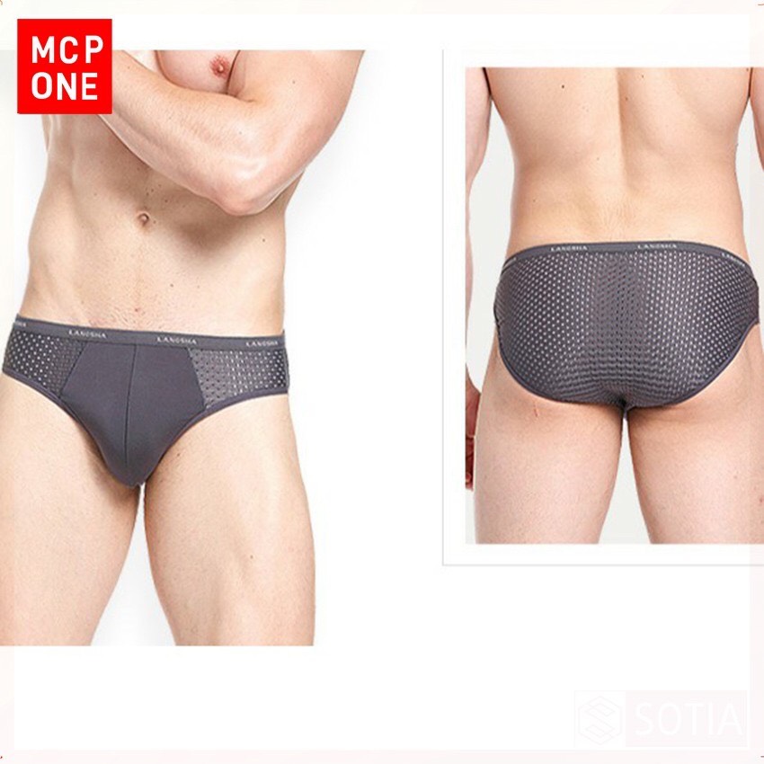 (1 Chiếc ) Quần lót nam quần sịp nam tam giác Thông Hơi - Quần Lót Nam Xuất Nhật- MCPONE