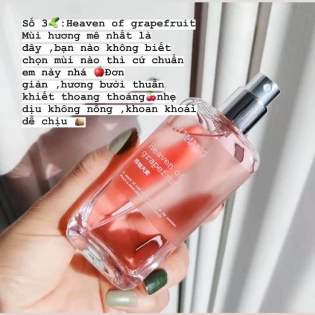 [HCM]NƯỚC HOA BODY lép Toàn Thân BODY MIST SHIMANG Đủ mùi