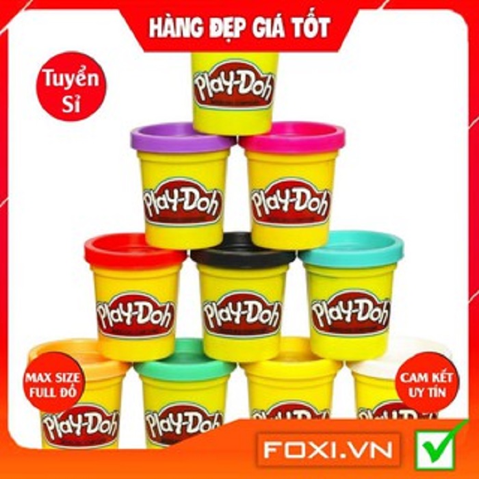 Hộp đất nặn an toàn Play Doh loại To-Hàng VNXK CLC-Tăng trí tưởng tượng và sự khéo léo cho bé