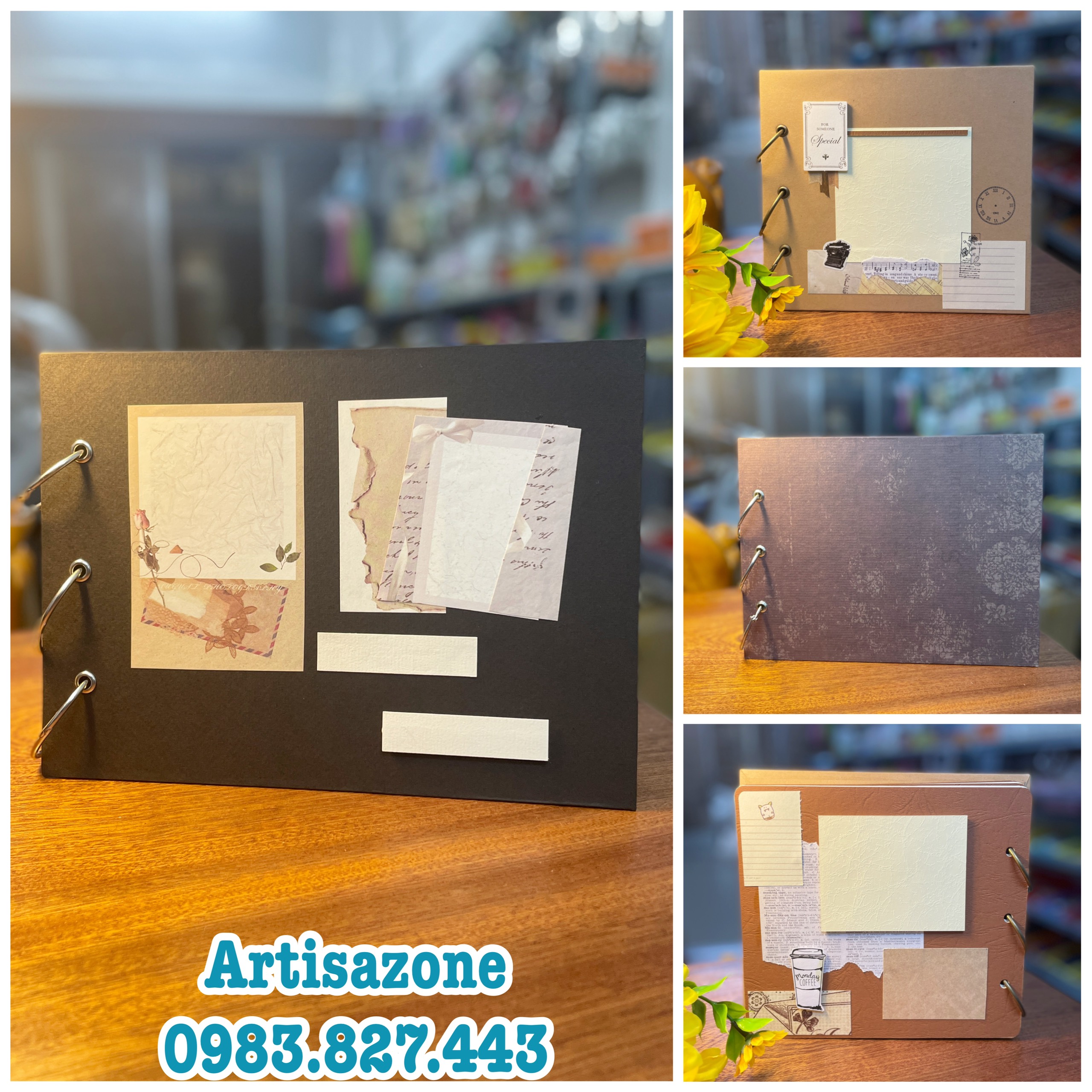 Scrapbook, album dán ảnh handmade