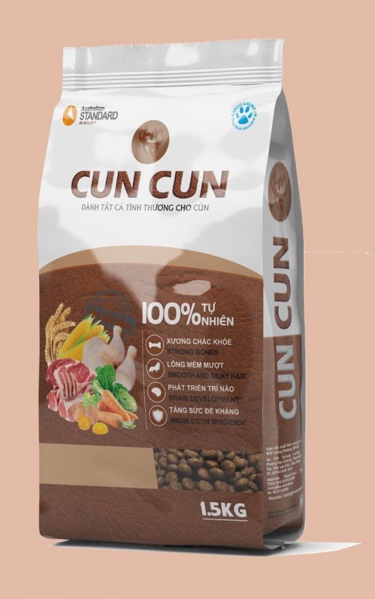 Thức ăn cho chó cun cun 1.5kg