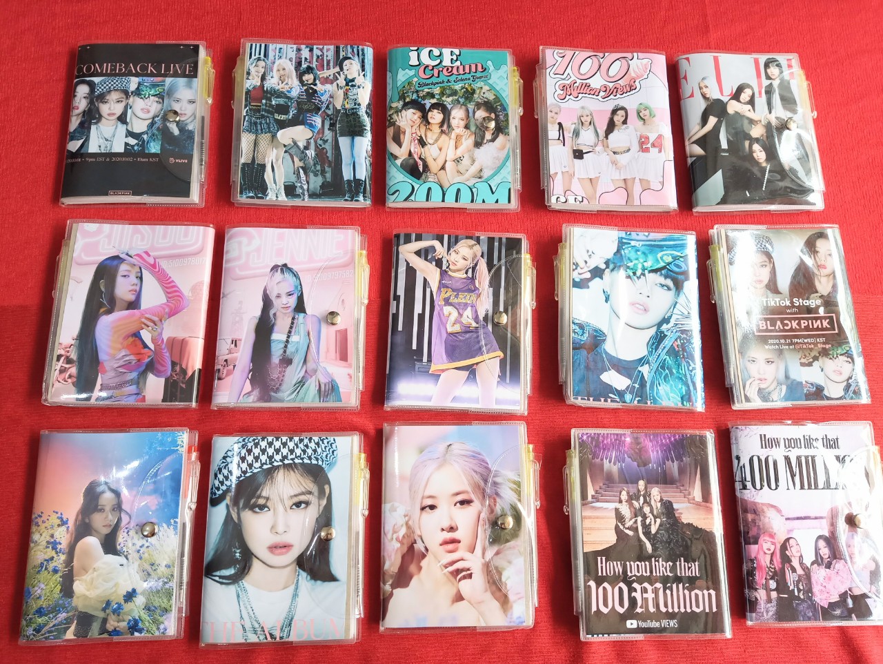 Sổ tay black pink