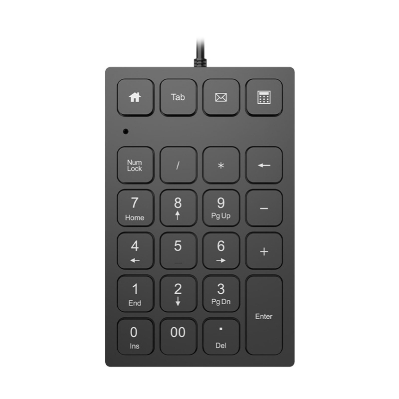 (Trong kho) 2023 Bàn phím số siêu mỏng mới Numpad Bàn phím số bên ngoài cho bàn phím kế Toán Tài Chính di động AIGO n28keyboard **