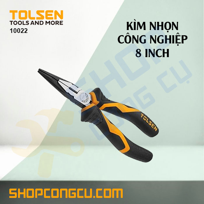 [HCM]Kìm nhọn 8 inch công nghiệp Tolsen 10022
