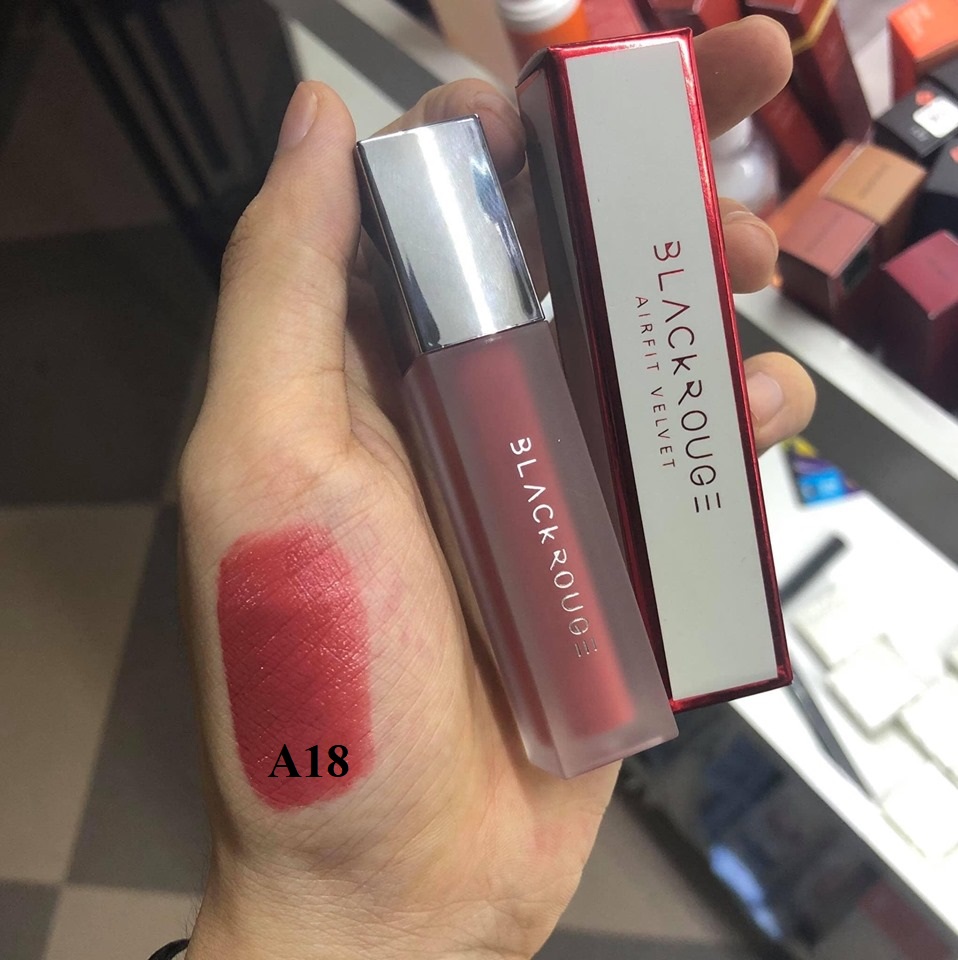 Son Black rouge A18 màu hồng đất