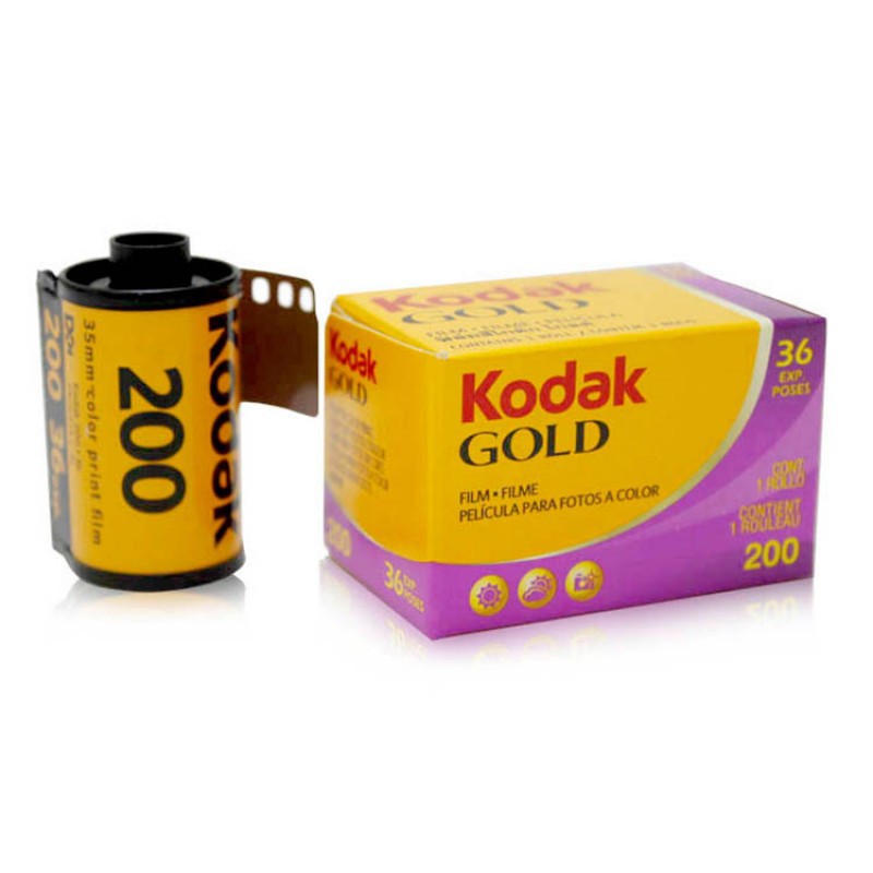 Film màu chụp ảnh kodak gold 200 indate mới