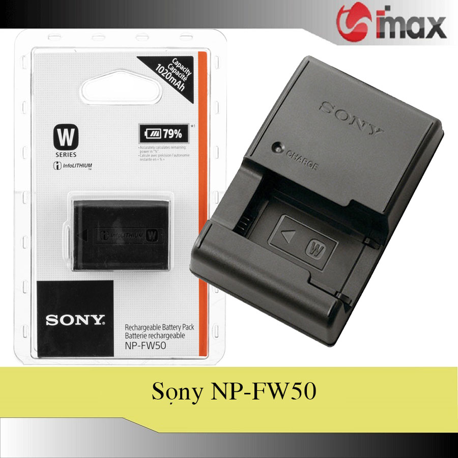 Bộ 01 pin sony np-fw50 + 01 sạc sony bc-vw1 - hàng nhập khẩu