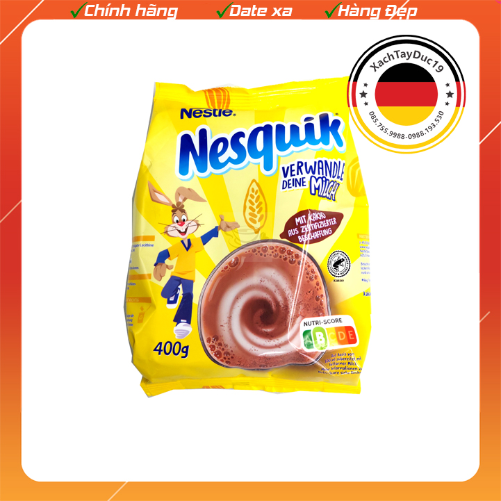 Bột Cacao Nesquik Nestle 400g của Đức