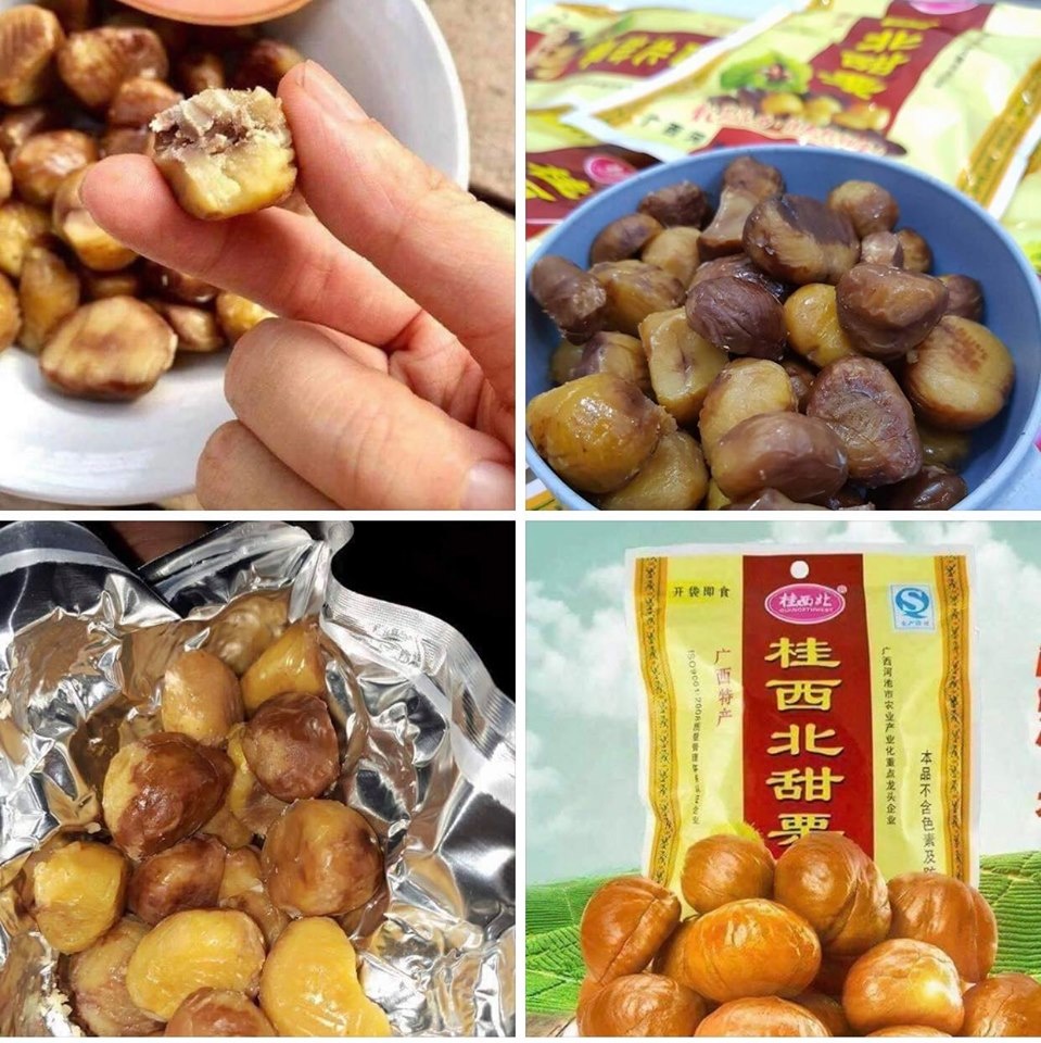 Hạt dẻ tẩm mật ong