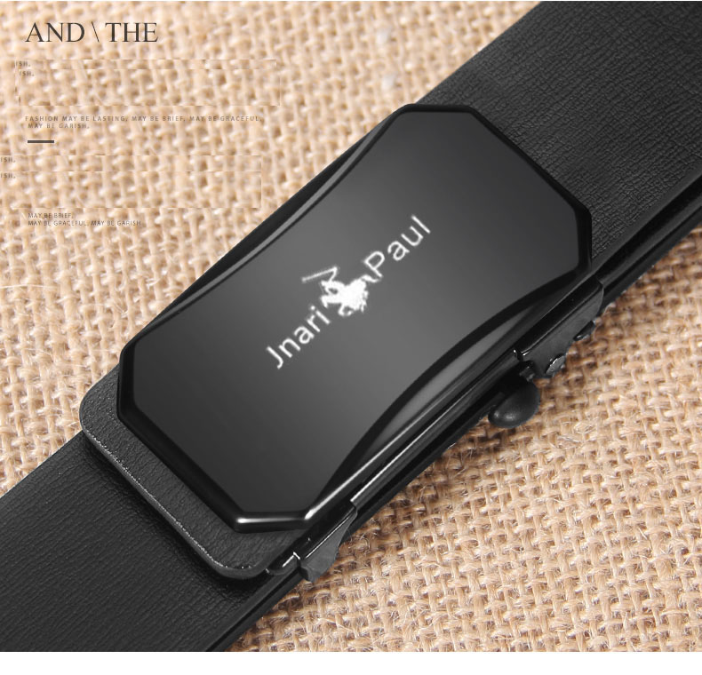 Thắt Lưng Da Nam Thắt Lưng Khóa Tự Động Bằng Da Tinh Khiết Da Bò Cá Tính Giản Dị Hàn Quốc Vành Đai