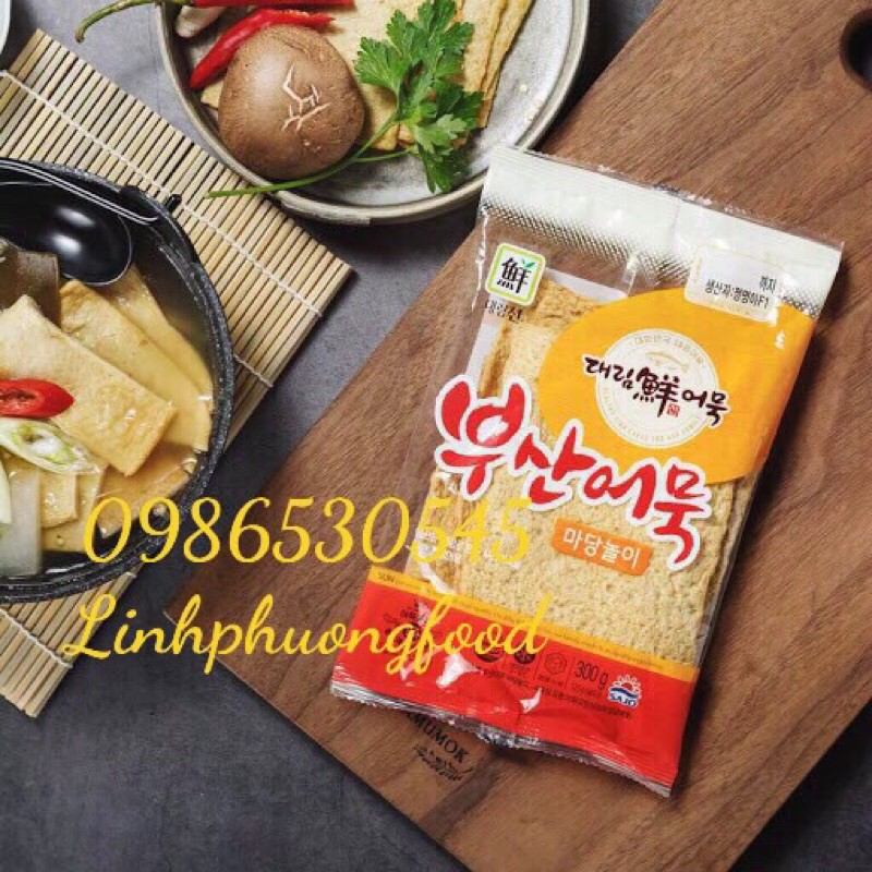 Chả Cá Hàn Quốc 300G Loại Nhập Khẩu Cực Ngon( Chỉ Ship Khu Vực Sài Gòn)