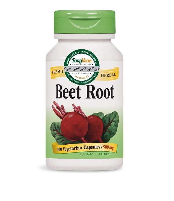 Củ dền nature's way beet root 100 viên