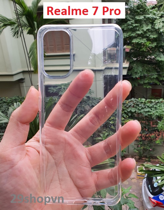 Ốp realme 7 pro / realme q2 pro / realme x7 dẻo trong suốt
