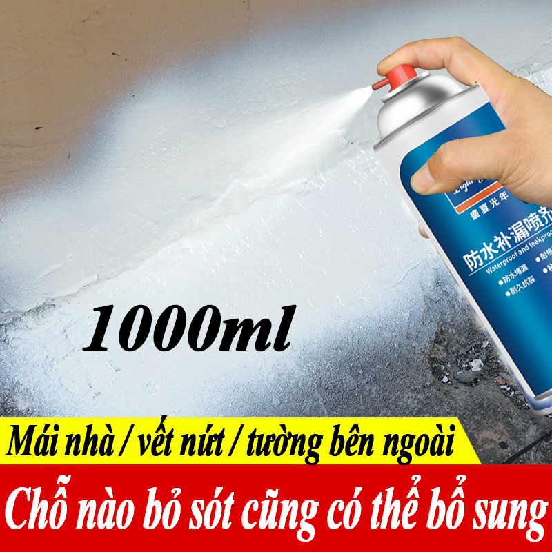 Sơn chống thấm keo chống thấm xịt chống thấm dột keo xịt chống thấm sơn xịt chống thấm xịt chống thấm tường sơn tường nhà sơn xịt chống thấm nước 1000ml