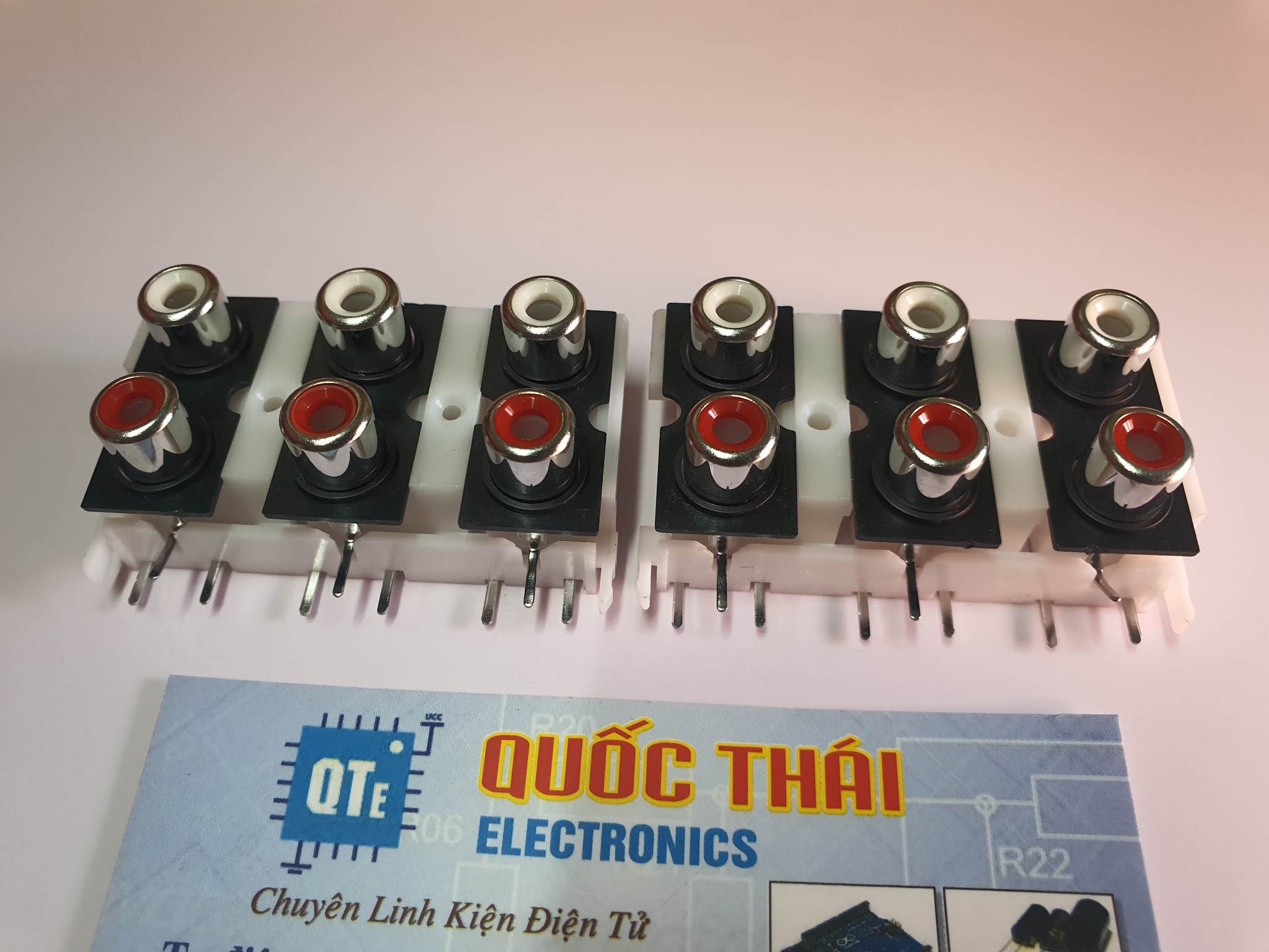 Combo 2 jack av 6 lỗ