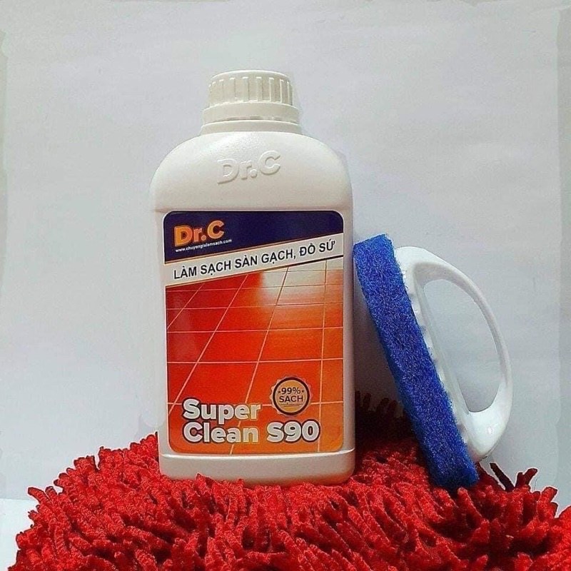 Chất tẩy bồn cầu , DRC Dung dịch cọ nền nhà, đồ men sứ ố vàng Dr.C