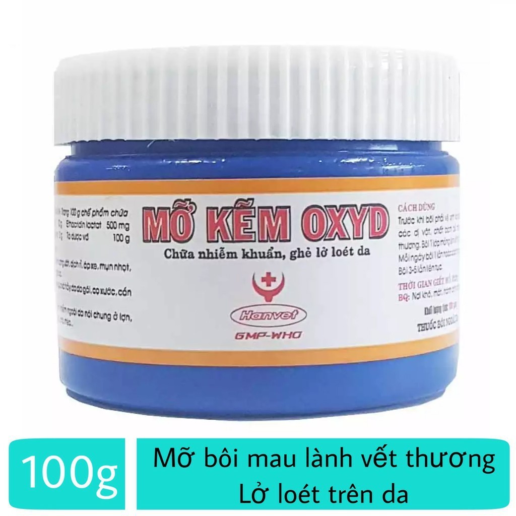 Thuốc ghẻ. nấm mỡ kẽm OXYD cho chó mèo
