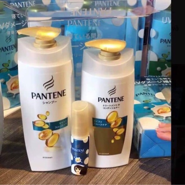 Dầu Gội   Xả Pantene Nhật Tặng Kem Dưỡng