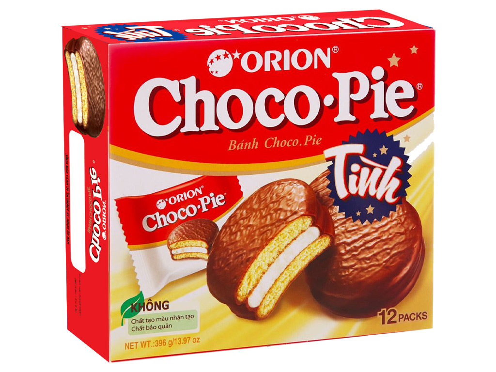 Bánh choco-pie hộp 396g