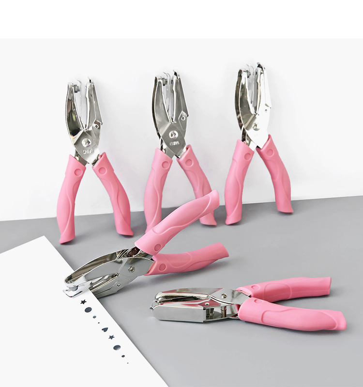 Bấm lỗ giấy tròn với lỗ nhỏ 1.5mm và 3mm dùng để bấm giấy trang trí làm tag cổ điển junkjournal