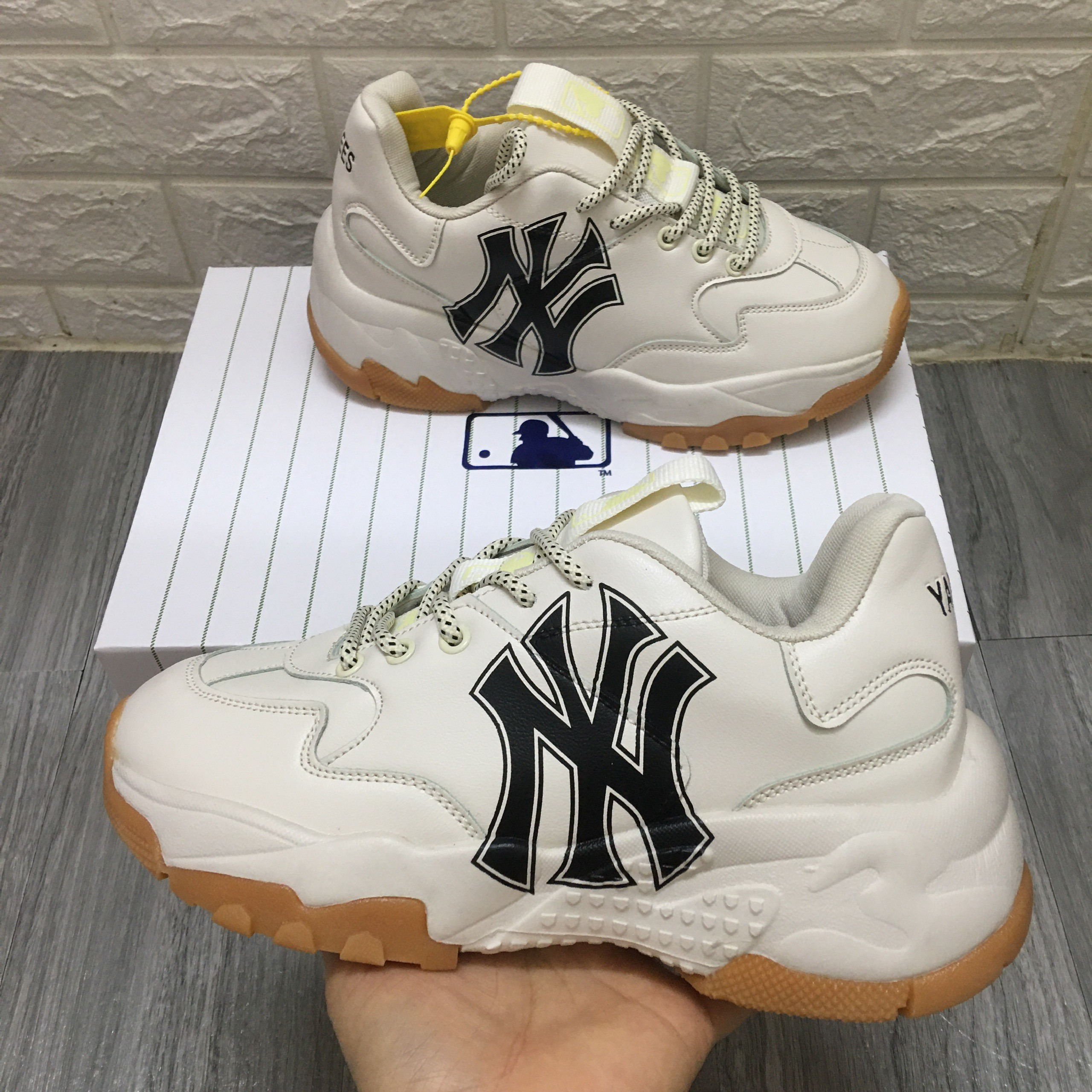 Giày MLB BOSTON NY  LA giày thể thao sneaker độn đế đẹp  Lazadavn