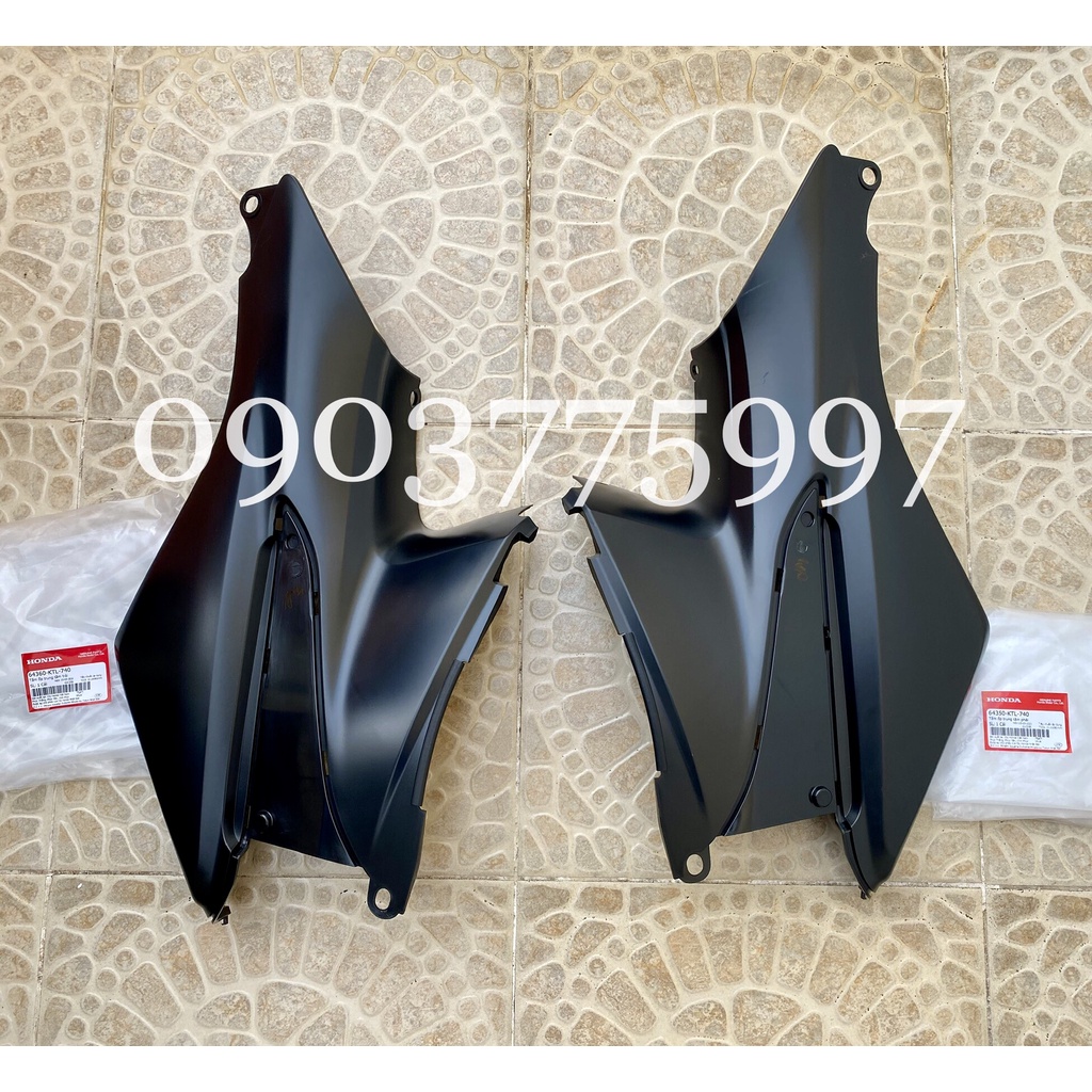 Tấm ốp trung tâm wave a 100, tấm ốp đen wave a 100.