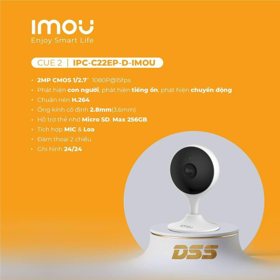 Camera imou C22 hàng hãng bảo hành 2 năm toàn quốc