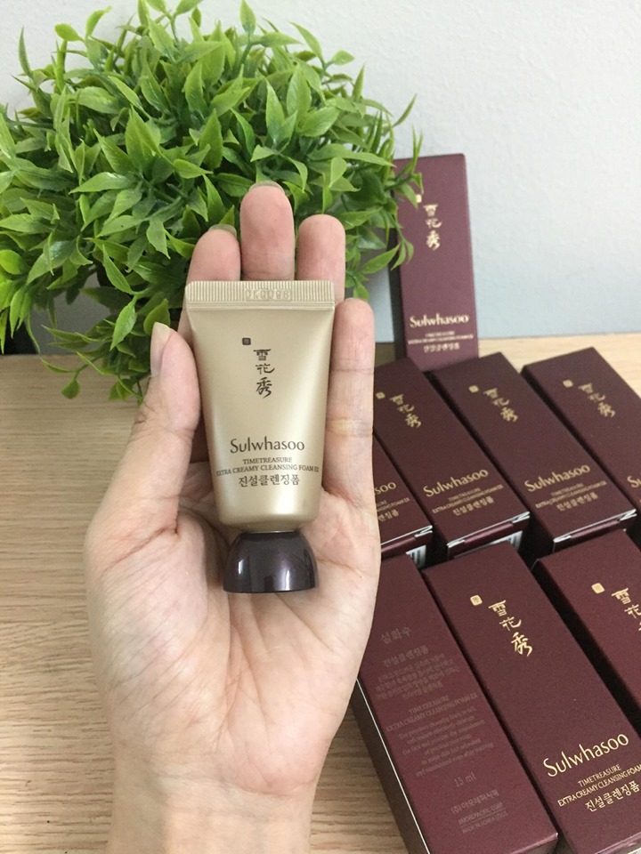 [HCM]Sữa Rửa Mặt Sulwhasoo Thông Đỏ Chống Lão Hóa 15ml