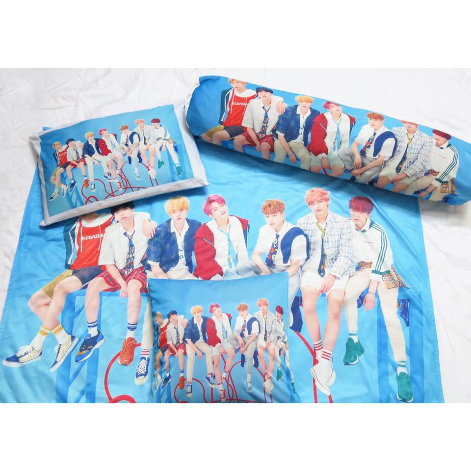 Chăn và Vỏ gối nhóm ca sĩ BTS (bán lẻ từng món)