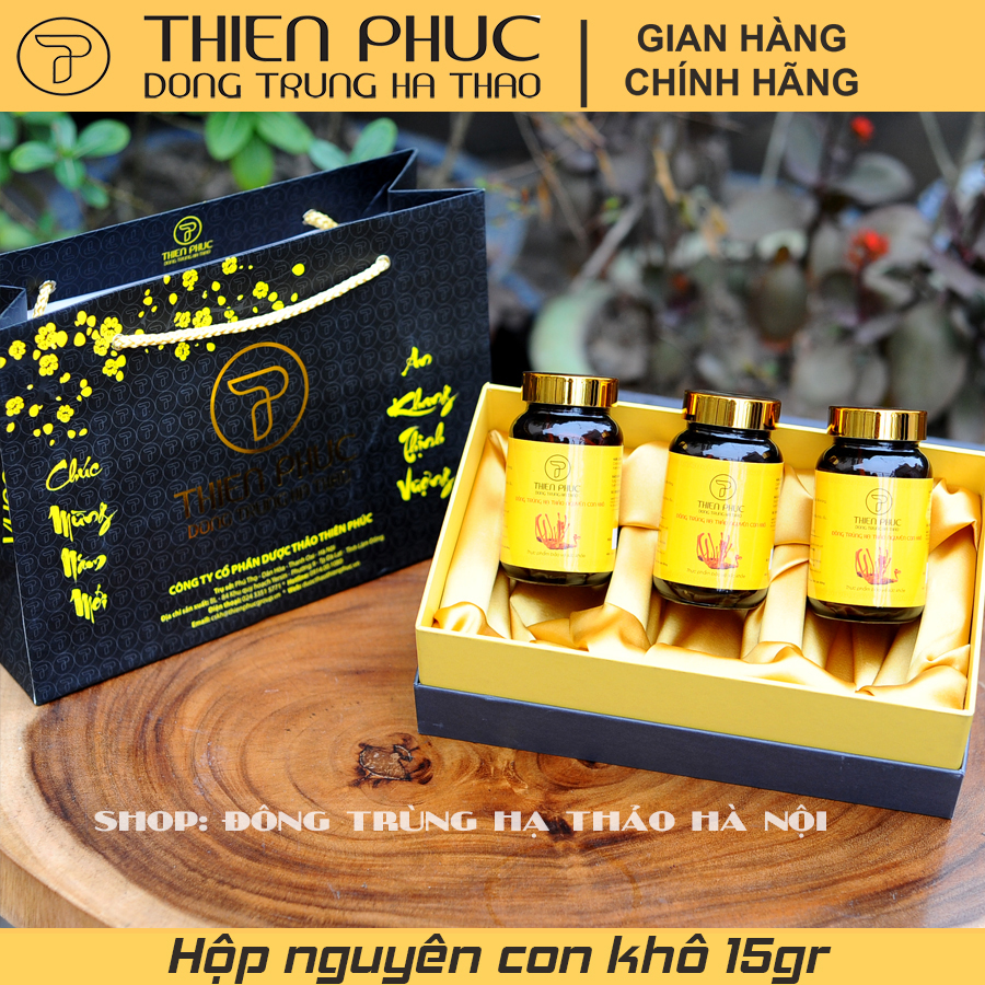 Đông trùng hạ thảo nguyên con khô 15gr