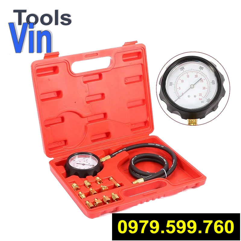 Bộ đồng hồ đo áp suất dầu nhớt hộp số động cơ