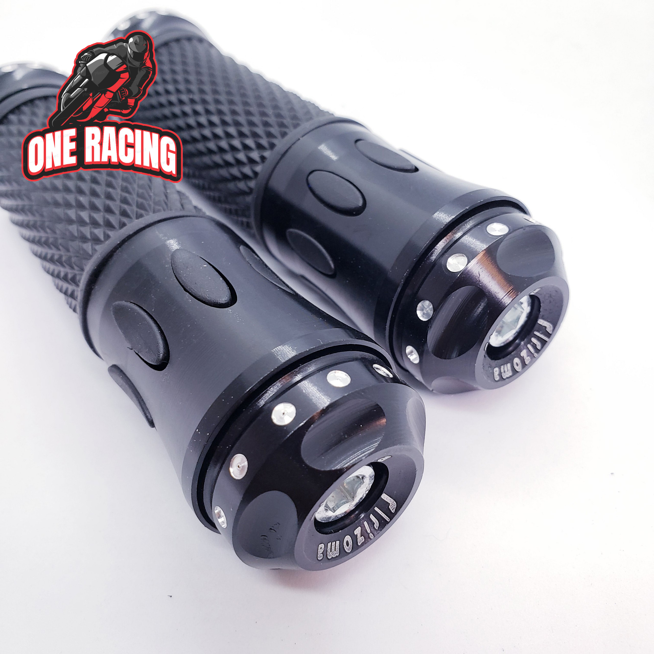 Bao tay rizoma gắn xe máy, tay cầm bông sen gù nhôm nhập khẩu cao cấp gắn xe sh, vario, exciter, winner...(màu đen)