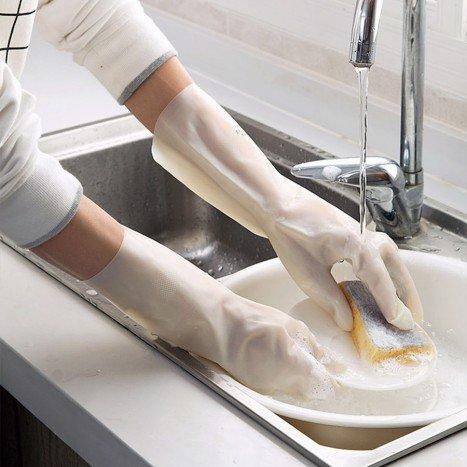 Găng Tay Cao Su Siêu Dai Siêu Bền Cho rửa bát, nhà bếp, vệ sinh