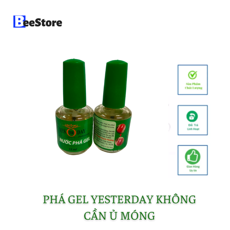 Phá gel Oyesterday không cần ủ gel 15ml