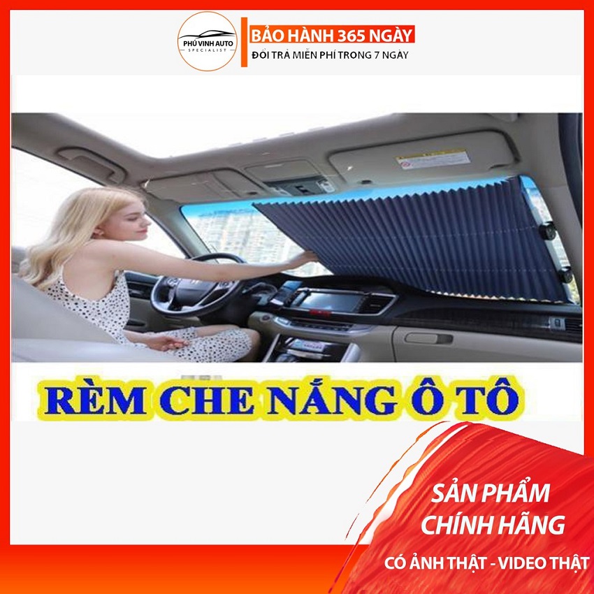 [HCM] Rèm chắn nắng kính lái xe hơi KT 65x155cm tiện lợi cấp rèm che nắng ô tô thông minh, chắn nắng ô tô, rèm che nắng kính lái ô tô, tấm chắn nắng ô tô