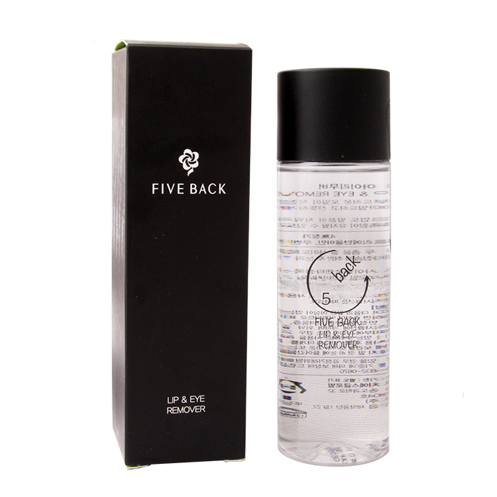 Nước tẩy trang cho mắt và môi five back lip & eye remover 100ml