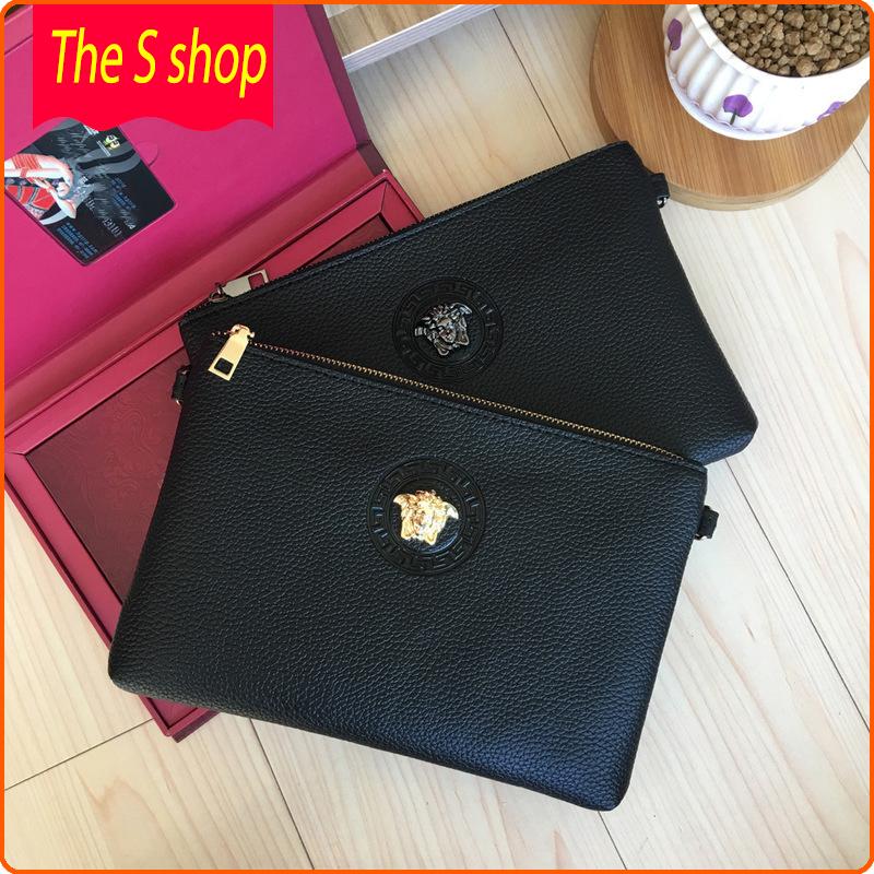 [GIÁ RẺ VÔ DỊCH] Ví Cầm Tay Unisex da PU cao cấp, Bóp nam, Bóp da nam, Ví da nam, Ví dài cầm tay nam - GALAXYLIFE