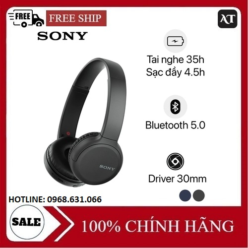 Tai nghe Sony WH-CH510 - Hàng chính hãng