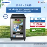 Máy Giặt Cửa Trên Panasonic Inverter 8.5KG NA-FD85X1LRV