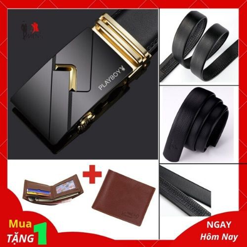 Thắt lưng nam da cao cấp + mặt V Màu