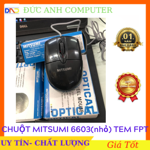 Chuột MITSUMI 6603 -Cổng Kết Nối USB- Full box