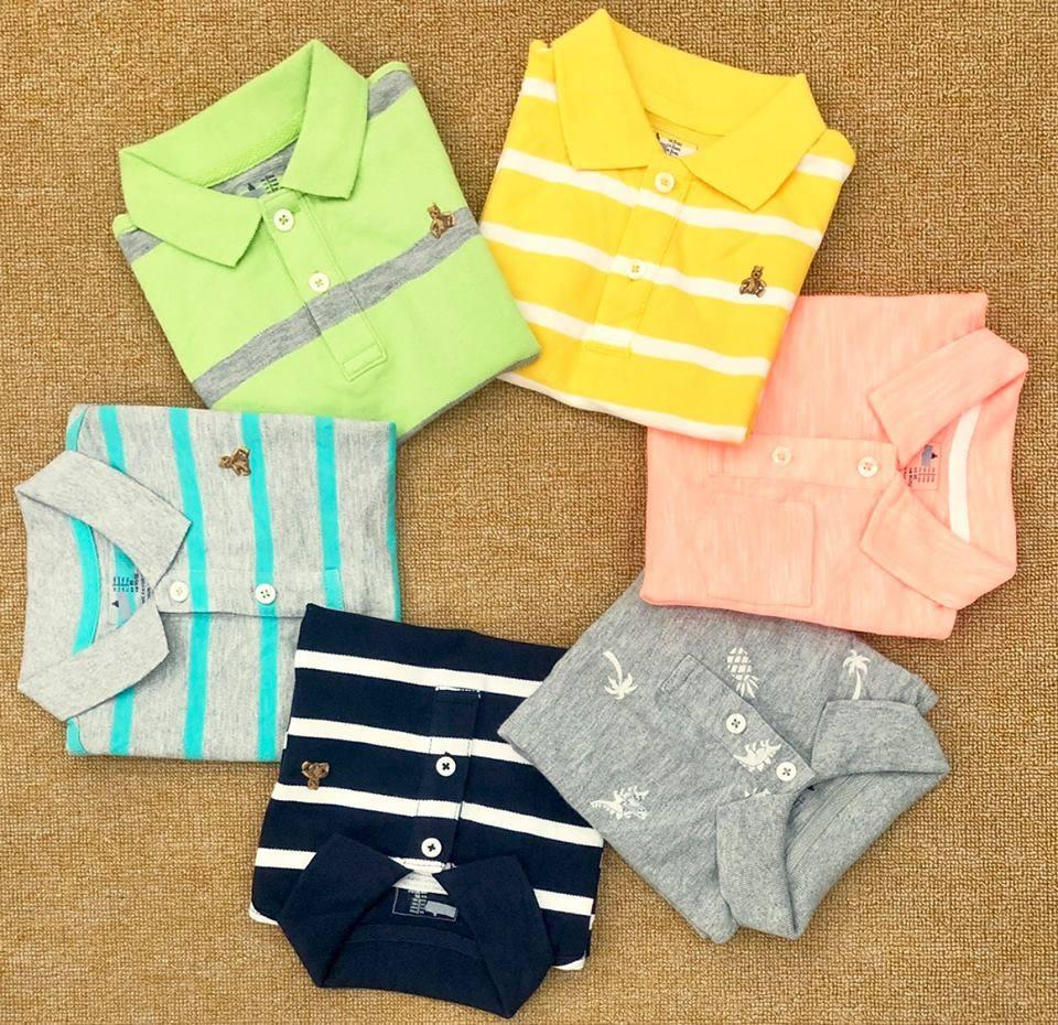 Áo thun cổ lật baby gap