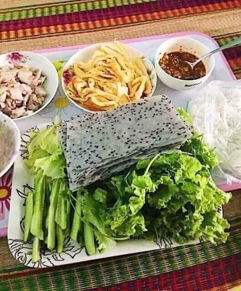 Combo 2kg bánh tráng mè đen loại 1 - đặc sản phan rang