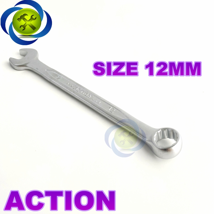 Cờ lê vòng miệng 12mm action xi mờ action-12